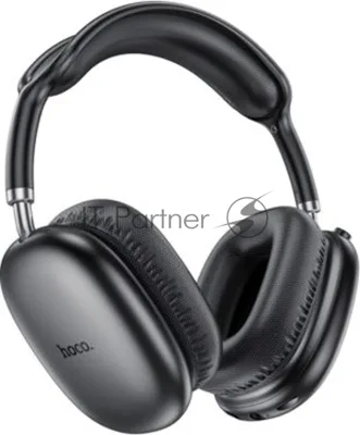 Беспроводные/проводные наушники Hoco W35 Air черный, полноразмерные, Bluetooth + проводной, до 45 ч.