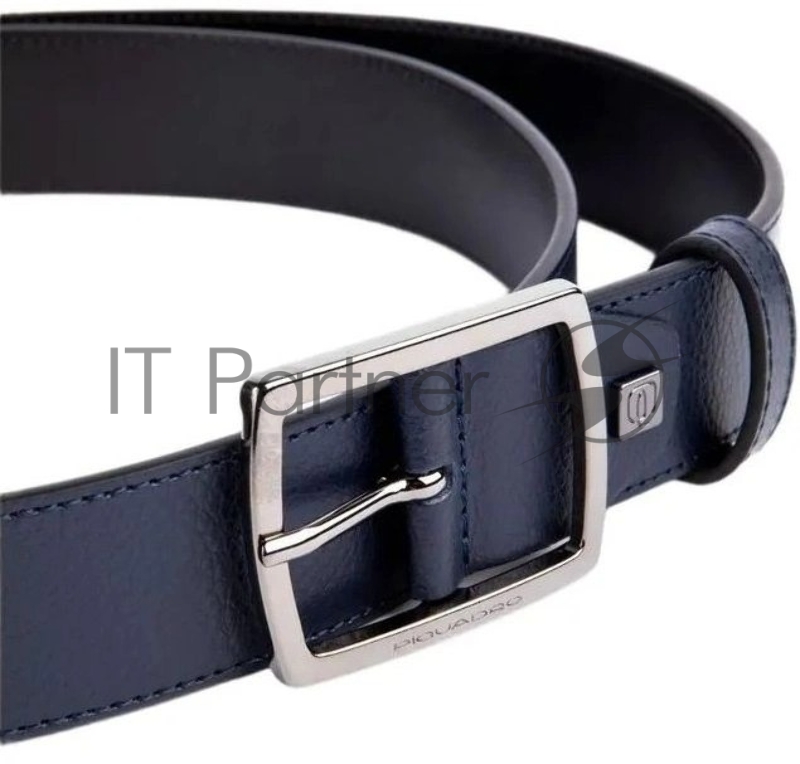 Ремень мужской Piquadro Modus CU6744MOS/BLU 125х3.5 см синий натур.кожа