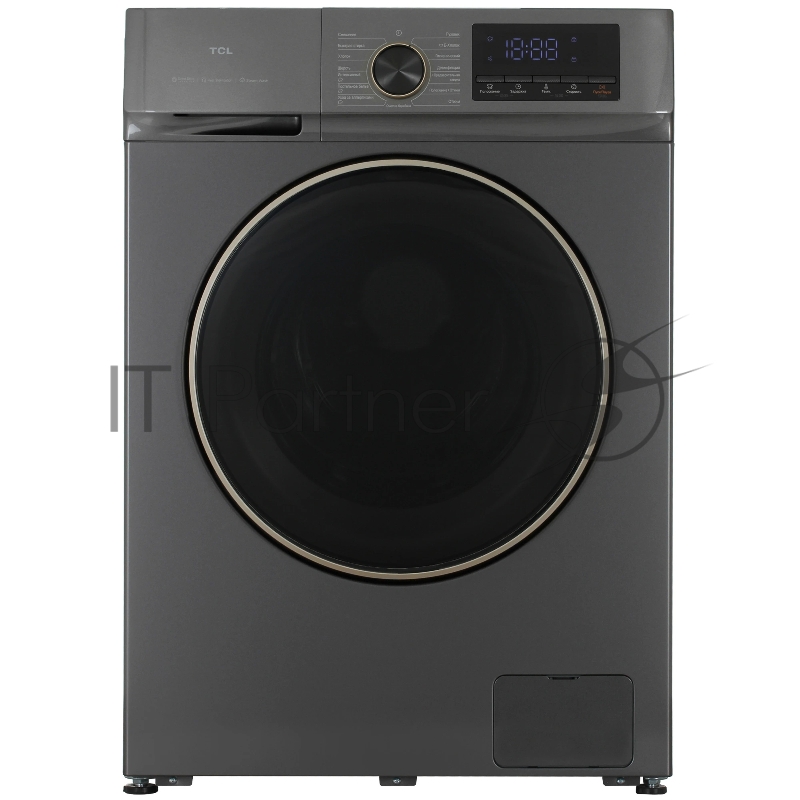 Стиральная машина TCL TWRP-1108W12G2 серый, загрузка фронтальная 8кг, 1200 об/мин., класс: A +