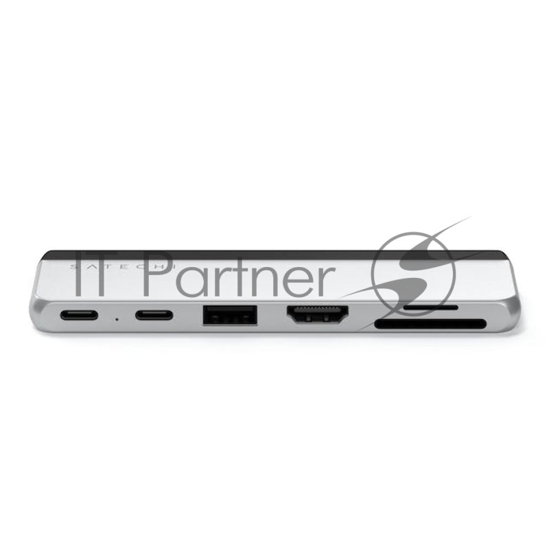 USB-концентратор двойной Satechi ST-HSP9P, USB Type-C, USB Type-C/SDXC/SDHC/SD/micro SD/USB/HDMI, USB