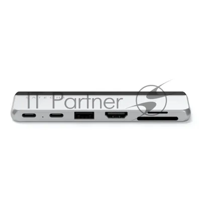 USB-концентратор двойной Satechi ST-HSP9P, USB Type-C, USB Type-C/SDXC/SDHC/SD/micro SD/USB/HDMI, USB