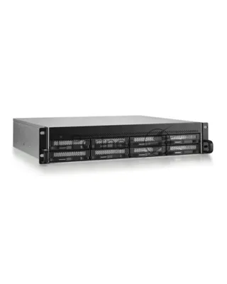 NAS-хранилище TerraMaster U8-500 Plus 2U 10C 1,7(4,7)GhzCPU/16Gb(64)/RAID0,1,10,5,6,JBOD/up to 8 HS SATA(3,5'/2,5')/2xM.2 2280 NVMe/3xUSB3.2 1xUSB Type-c/HDMI/2x10GbE RJ-45/iSCSI/1xPS/1YW/no rails