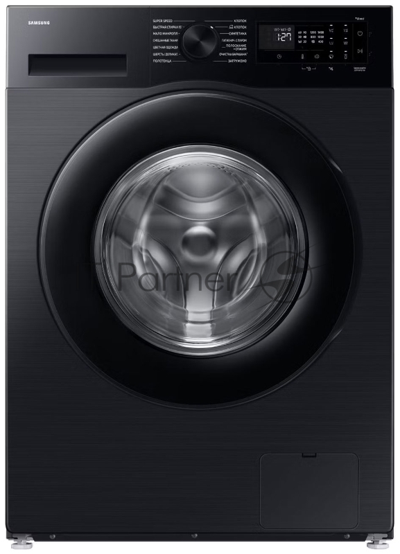 Стиральная машина Samsung WW90DG5U34ABLP черный, загрузка фронтальная 9 кг, 1400 об/мин., класс: A