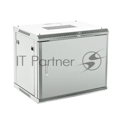Шкаф коммутационный Rexant настенный 18U 600x600 мм пер. дв. металл серый
