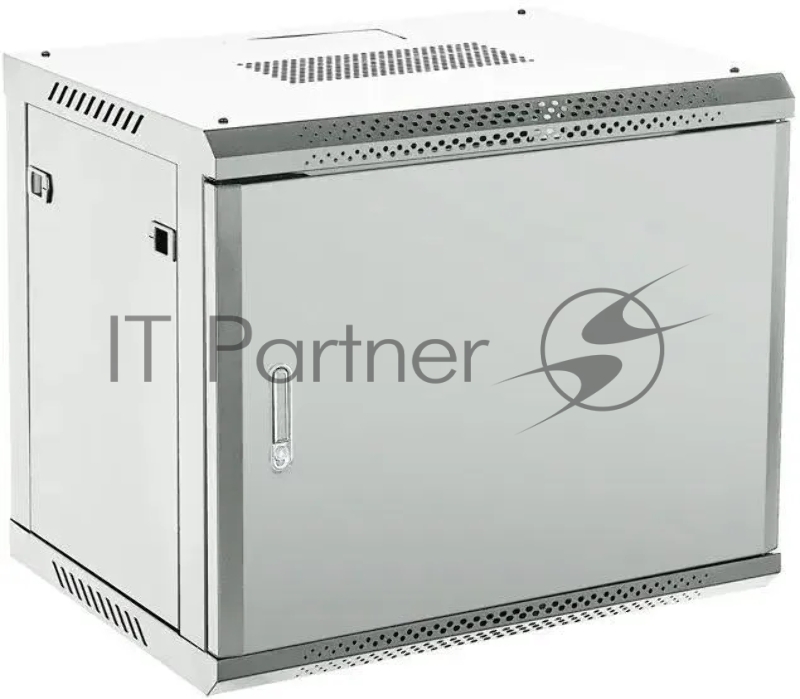 Шкаф коммутационный Rexant настенный 9U 450x600 мм пер. дв. металл серый