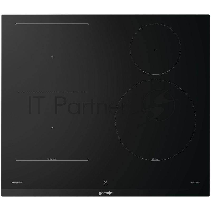 Индукционная варочная поверхность Gorenje GI6433BCWF, 4 конфорки, с зоной расширения, стеклокерамика, 7360 Вт