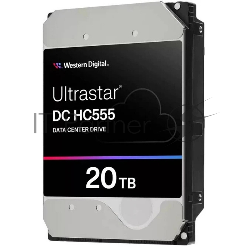 Жесткий диск серверный WD Ultrastar DC HC555 20TB (SATA 3.5"/7200/512Mb/6Gbs)