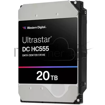 Жесткий диск серверный WD Ultrastar DC HC555 20TB (SATA 3.5"/7200/512Mb/6Gbs)