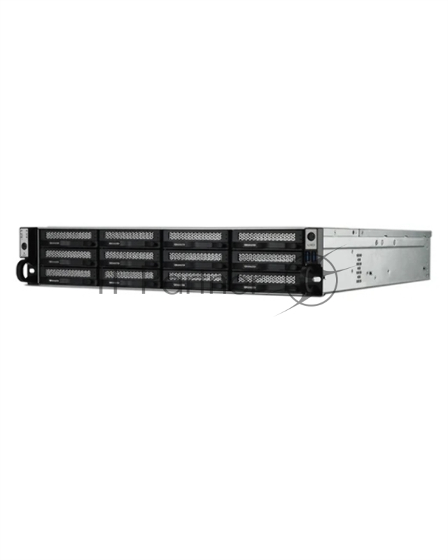 Сетевое хранилище TerraMaster U12-500 Plus 2U 10C 1,7(4,7)GhzCPU/16Gb(64)/RAID0,1,10,5,6,JBOD/up to 12 HS SATA(3,5'/2,5')/2xM.2 2280 NVMe/1xPCIe/3xUSB3.2 1xUSB Type-c/HDMI/2x10GbE RJ-45/iSCSI/2xPS/1YW/no rails