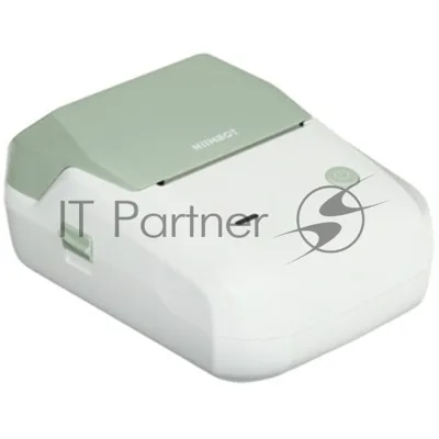 Термопринтер Niimbot B1 (1746798) 203dpi 50мм/с/USB/BT для печ.этик. зеленый