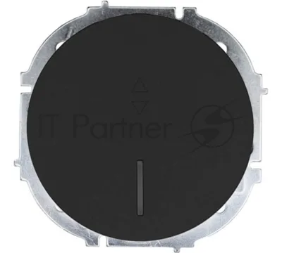 Выключатель проходной 1-кл. СП OSEN 10А IP20 с подсветкой механизм черный бархат LEZARD 743-4288-114