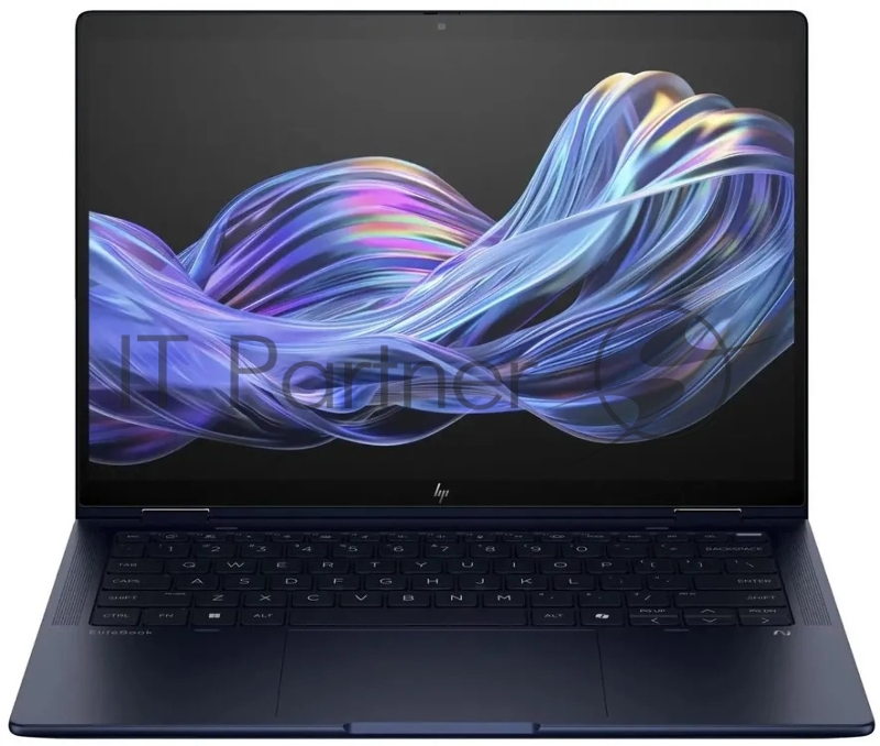 Ноутбук HP EliteBook X Flip G1i U7-258V,14" 2.5K (2560x1600) (Англ.кл.) IPS Touchscreen 400cd 120Hz IR AG,32Gb LPDDR5x-8533,512Gb SSD NVMe,68Wh,!ENG! Kbd Backlit,1.4kg,Blue,1y,Win11Pro