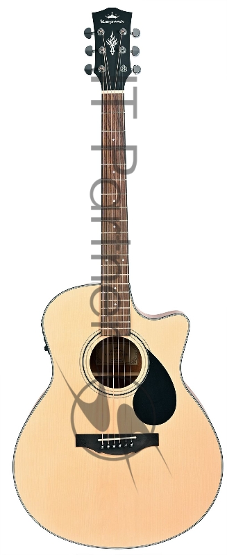 Электроакустическая гитара Kepma EACE-К1-NM цвет натуральный, матовая отделка