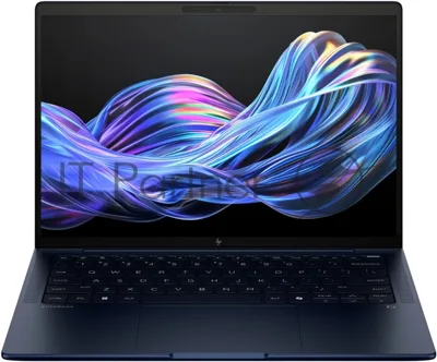 Ноутбук HP EliteBook X G1i Intel Core Ultra7-256V,14" WUXGA (1920x1200) IPS 400 nit,16Gb LPDDR5x-8533MT/s,1TB SSD,Intel Arc,5 MP IR AI cam,65W,!Англ.кл.!,1.18kg,Blue,Win11Pro