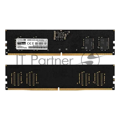 Оперативная память ExeGate Value, DDR5, 8GB (1x8GB), 5600 MHz, CL46, без радиатора
