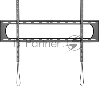 Кронштейн для телевизора Ultramounts UM825F черный 60"-120" макс.120кг настенный фиксированный