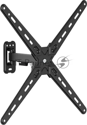 Кронштейн для телевизора Ultramounts UM957 черный 13"-55" макс.25кг настенный поворот и наклон