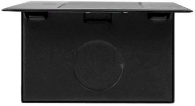 Сетевой разветвитель Premier PX/BL-HOR-2R-2USB-BLK 1.8м (2 розетки) черный (коробка)