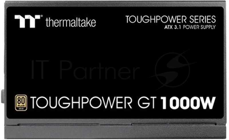 Блок питания Thermaltake Toughpower GT 1000W, 1000Вт, 80+ Gold, 120мм, модульный, черный