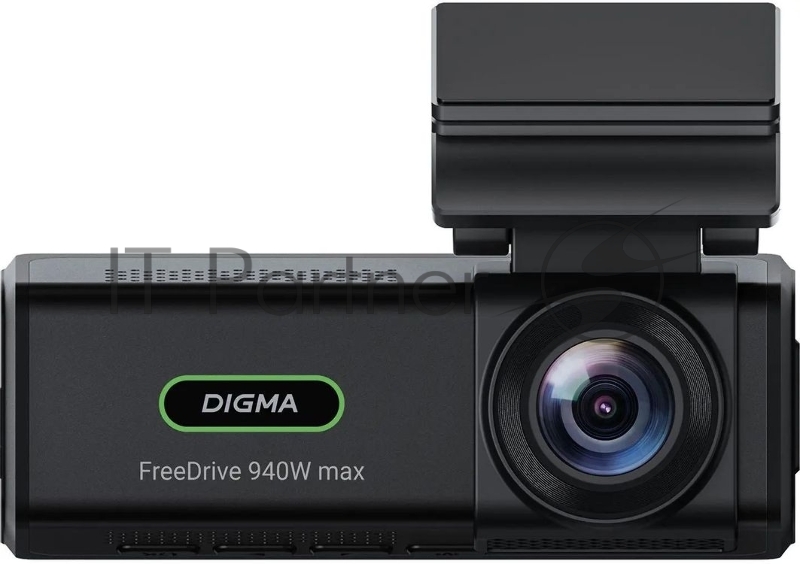 Видеорегистратор Digma FreeDrive 940W max, 3840x2160, 3.2", Wi-Fi, G-сенсор, датчик движения