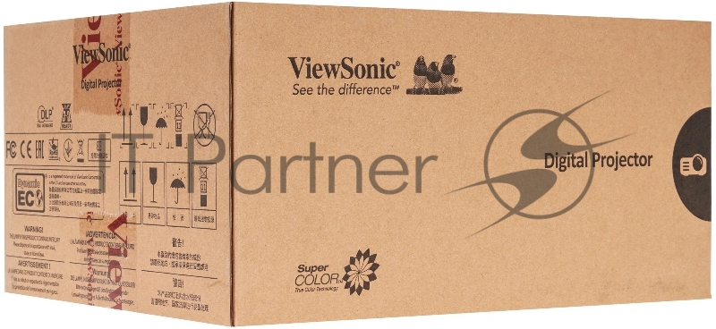 Проектор ViewSonic PX700HDH DLP 3700Lm LS (1920x1080) 22000:1 ресурс лампы:20000часов 2xHDMI 2.4кг
