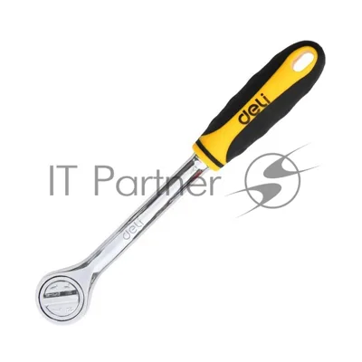 Ключ-трещотка Deli DL4180 1/2", 45 зубьев