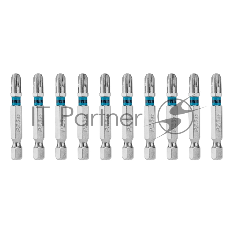Бита Gross PZ3х50 мм, сталь S2, шестигр., 10 шт.