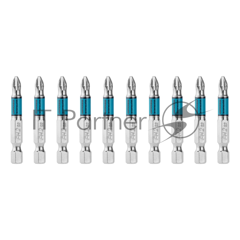 Бита Gross PH2х50 мм, сталь S2, кругл., 10 шт.