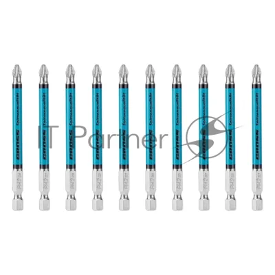 Бита Gross PH2х90 мм, сталь S2, кругл., 10 шт.