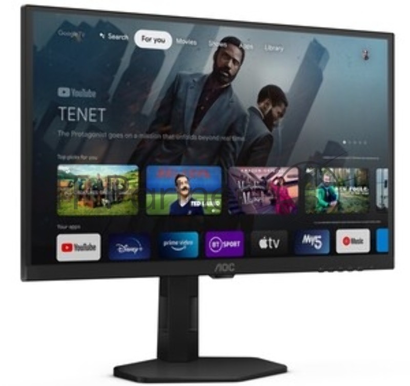 Монитор 27" AOC Q27G4XY Fast VA 2560x1440, 180 Гц, 0.3 мс (MPRT), 16:9, 450 кд/м², 2×HDMI 2.0, DP 1.4, 3.5 Jack, HDR10 (DisplayHDR 400), FreeSync, черный с красным