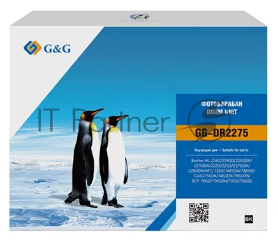 Блок фотобарабана G&G GG-DR2275 ч/б:12000стр. для DCP 7057/7057R/7060 Brother
