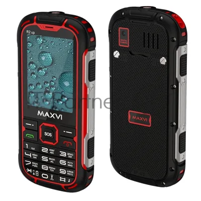 Мобильный телефон Maxvi R2 up красный