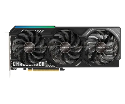 Видеокарта ASRock AMD Radeon RX 9070 XT Challenger, 16 GB GDDR6, 256 bit, 3xDisplayPort, HDMI, GPU 1660 MHz