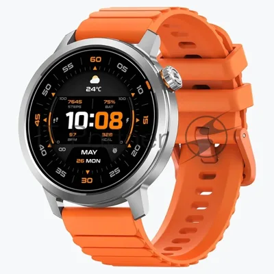 Умные часы KOSPET ORB, 1.43" AMOLED, Bluetooth, IP68, серебристый