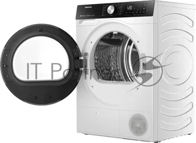 Сушильная машина Hisense DH3S702UWDE белый, 7 кг, сушка - конденсационная, программ - 16, 59.5 x 84.5 x 54 см