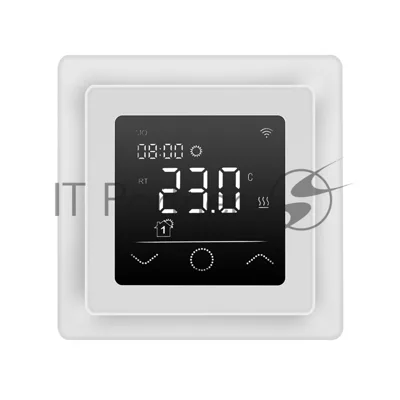 Терморегулятор цифровой Rexant ClimaHome W сенсорный, программируемый, с Wi-Fi, белый