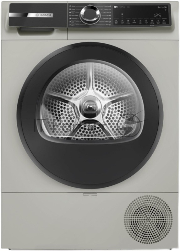 Сушильная машина Bosch WQK2521XME серебристый, 10 кг, сушка - конденсационная, программ - 14, 59.8 x 84.2 x 64.8 см