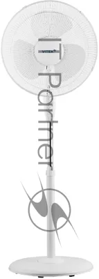 Вентилятор Vitek VSF-1662 белый, напольный, 38 Вт, 3 скорости, 40 см
