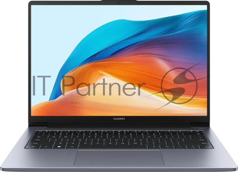 Ноутбук Huawei MateBook D 14 MDG-X MendelG-W5611D Core i5 13420H 16Gb SSD1Tb Intel UHD Graphics 14" IPS FHD (1920x1200) без ОС grey space WiFi BT Cam (53014MUB)