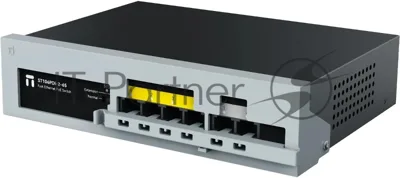 Коммутатор Netis ST106PDI-2-65, 4×100 Мбит/с PoE+ + 2×100 Мбит/с Uplink, неуправляемый