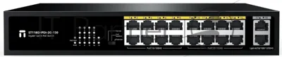 Коммутатор Netis ST118GHPDI-2G-130 16x100Мбит/с 2x1Гбит/с 16PoE 130W неуправляемый