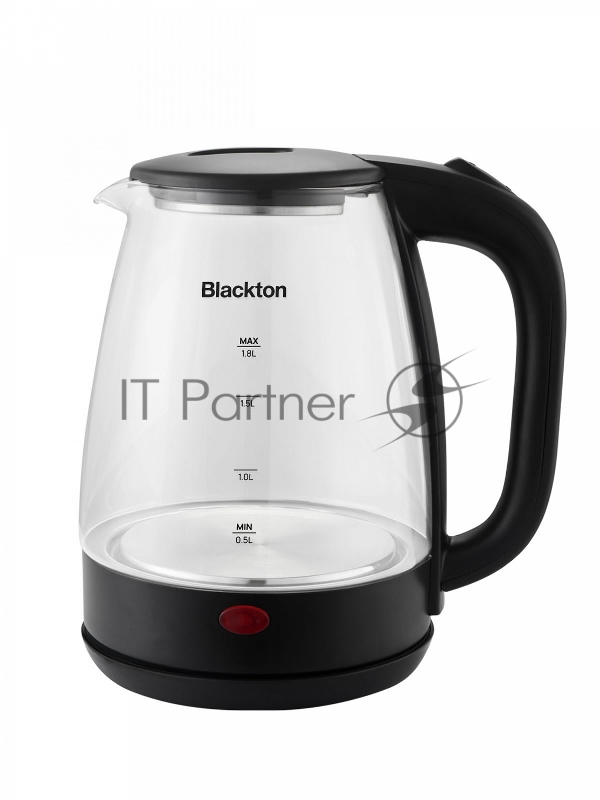 Чайник электрический Blackton Bt KT100G черный, 1.7 л, 1500 Вт, скрытый нагревательный элемент
