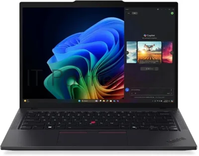 Ноутбук Lenovo ThinkPad T14 Gen 6/14"/IPS/Intel Core Ultra 7 255U/16Gb/512Gb/SSD/Intel Graphics/Без ОС/черный/1.46kg