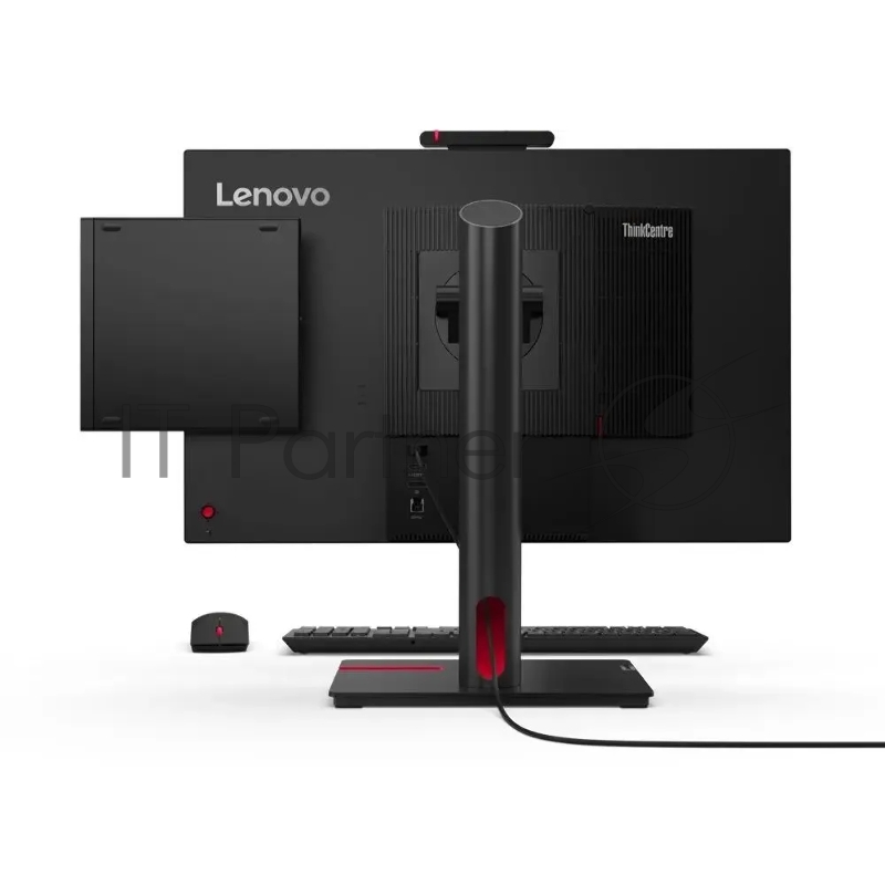 Мини-ПК Lenovo ThinkCentre Tiny M70q-5 slim i5 14400T (1.3) 16Gb SSD512Gb UHDG без ОС GbitEth WiFi BT 90W kb мышь клавиатура черный (12TESKR400)