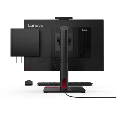 Мини-ПК Lenovo ThinkCentre Tiny M70q-5 slim i5 14400T (1.3) 16Gb SSD512Gb UHDG без ОС GbitEth WiFi BT 90W kb мышь клавиатура черный (12TESKR400)