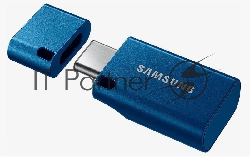 Флешка USB Samsung MUF dark blue (MUF-128DA/AM), 128Gb, USB 3.2 Gen 1 Type C, R/W 400/100, темно-синий