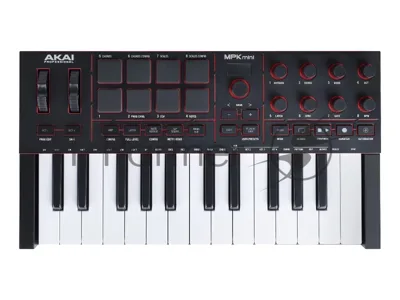 Миди-клавиатура AKAI MPK Mini IV черный миди-клавиатура