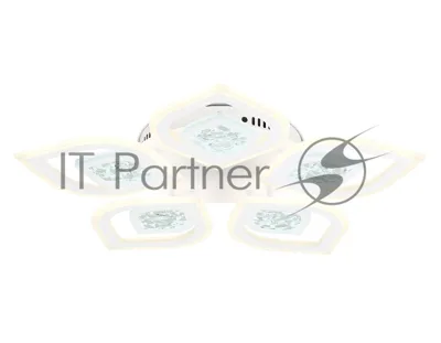 Светильник потолочный светодиодный с пультом FA4292/5 WH белый 120W 3000K+6400K/4200K/6400K+3000K D680*80 (ПДУ ИК)