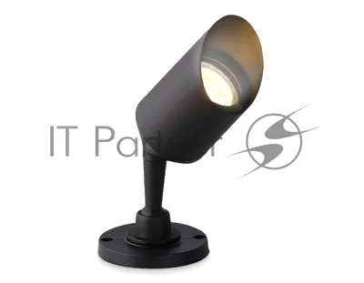 Светильник уличный настенный поворотный архитектурный ST3892 BK черный IP65 GU10 max 35W D60*198