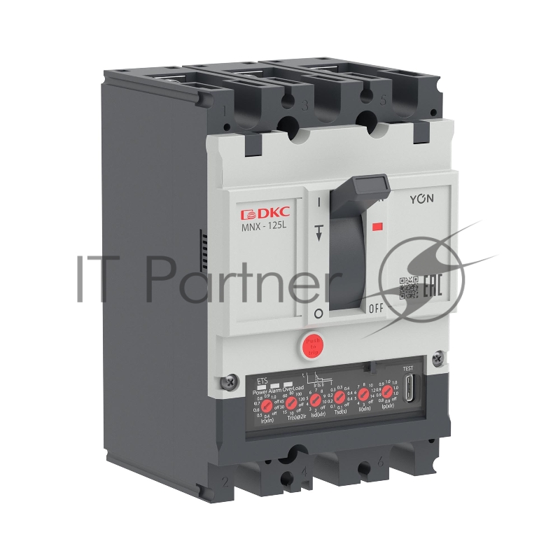 Выключатель автоматический DKC YON pro MNX125L 3P 32A 70kA при AC415V расц. ETS.